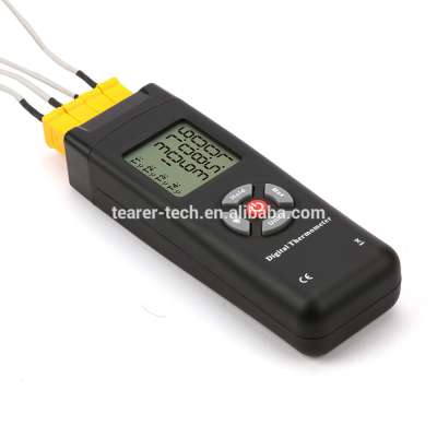 Industrial Usage 4 channels k type thermocouple thermometer