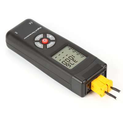 High accuracy dual temperature thermometer Type K thermocouple TL-TK02