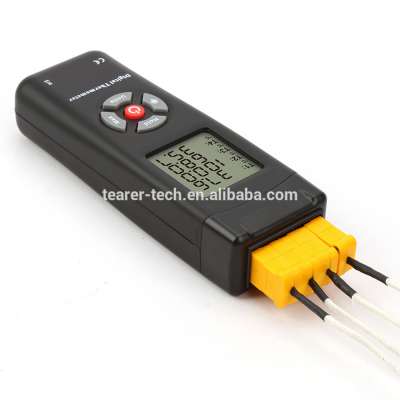 4 channel Type K thermocouple thermometer for industrial temperature measurement TL-TK04